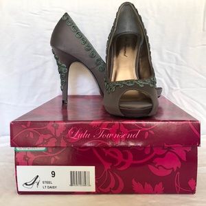 Lulu Townsend LT Daisy special occasion heels